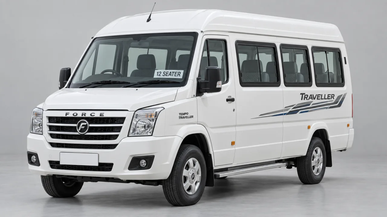 12 Seater Tempo Traveller