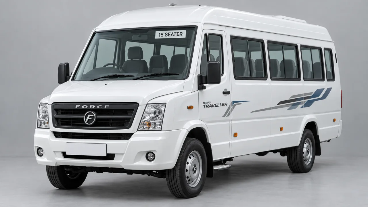 15 Seater Tempo Traveller