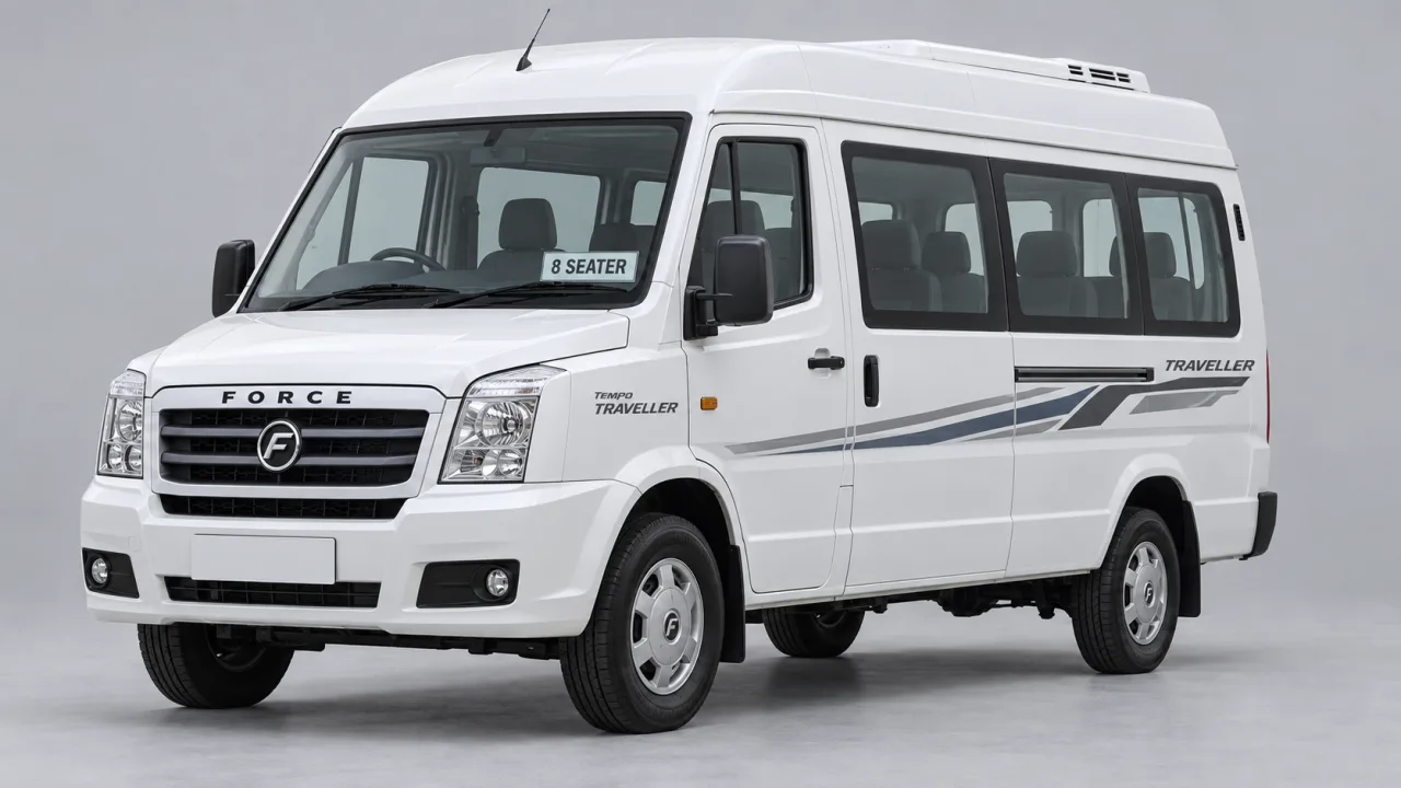 8 Seater Tempo Traveller